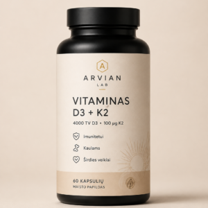 Vitaminas D3+K2